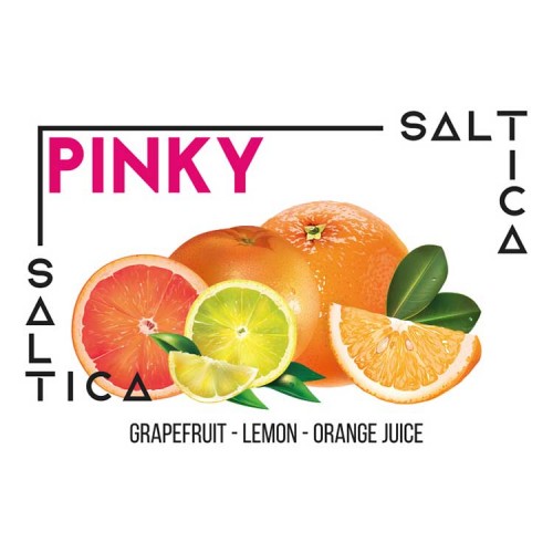 Saltica - Pinky Salt Likit (Greyfurt, Limon, Portakal Suyu) (30ML)