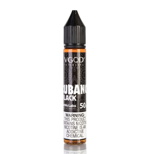 VGOD SaltNic - Cubano Black Salt Likit (30ML)
