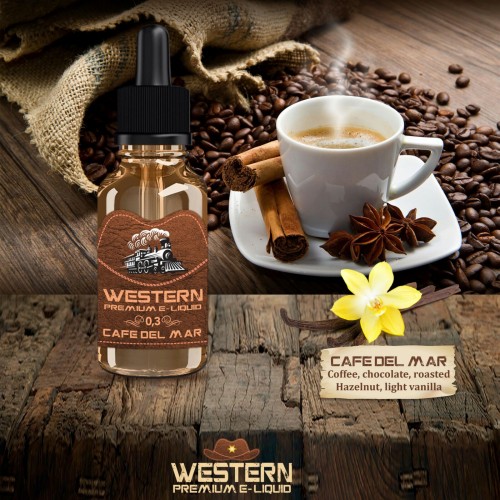 Western Premium - Cafe del Mar Elektronik Sigara Likiti (30 ml)